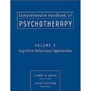 Comprehensive Handbook of Psychotherapy, Cognitive-Behavioral Approaches by Kaslow, Florence W.; Patterson, Terence, 9780471653271