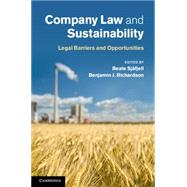 Company Law and Sustainability by Sjafjell, Beate; Richardson, Benjamin J., 9781107043275
