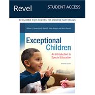 REVEL for Exceptional Children An Introduction to Special Education -- Access Card by Heward, William L.; Alber-Morgan, Sheila R.; Konrad, Moira, 9780134303284
