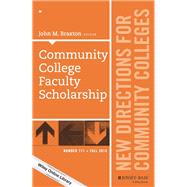 Community College Faculty Scholarship by Braxton, John M., 9781119133285