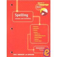Elements of Language 2nd Course by Odell, Lee, 9780030563287