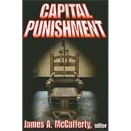 Capital Punishment by McCafferty,James A., 9780202363288