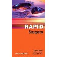 Rapid Surgery by Baker, Cara R.; Reese, George; Teo, James T. H., 9781405193290