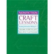 Nonfiction Craft Lessons by Portalupi, Joann, 9781571103291