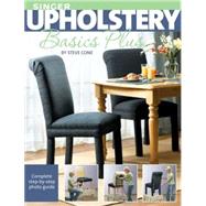 Singer Upholstery Basics Plus...,Cone, Steve,9781589233294