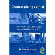 Democratizing Capital by Marsico, Richard, 9780890893296