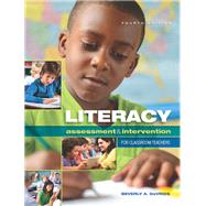 Literacy Assessment and Intervention for Classroom Teachers by DeVries,Beverly, 9781138423299