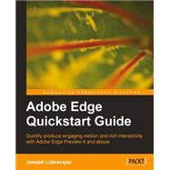 Adobe Edge Quickstart Guide by Labrecque, Joseph, 9781849693301