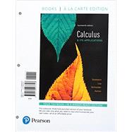 Calculus & Its Applications, Books a la Carte Edition by Goldstein, Larry J.; Lay, David; Schneider, David I.; Asmar, Nakhle H., 9780134463308