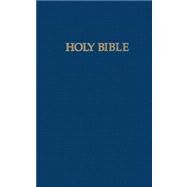 The Holy Bible: King James Version Pew Bible Blue by Hendrickson Publishers, 9781565633308
