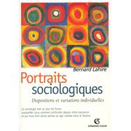 Portraits sociologiques by Bernard Lahire, 9782200343309