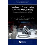 Handbook of Post-Processing in Additive Manufacturing by Singh, Gurminder, 9781000963311