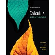 Calculus & Its Applications by Goldstein, Larry J.; Lay, David C.; Schneider, David I.; Asmar, Nakhle H., 9780134463315