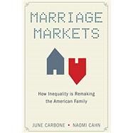Marriage Markets How Inequality is Remaking the American Family by Carbone, June; Cahn, Naomi, 9780190263317
