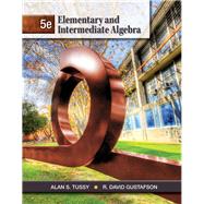 WebAssign for Tussy/Gustafson's Elementary and Intermediate Algebra by Tussy, 9781337773317
