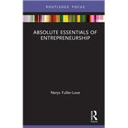 Absolute Essentials of Entrepreneurship by Fuller-love, Nerys, 9780367353322