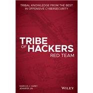 Tribe of Hackers Red Team Tribal Knowledge from the Best in Offensive Cybersecurity by Carey, Marcus J.; Jin, Jennifer, 9781119643326