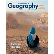 Introduction to Geography: People, Places & Environment by Dahlman, Carl H.; Renwick, William H, 9780321843333
