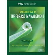 Fundamentals of Turfgrass...,Christians, Nick E.; Patton,...,9781119623335