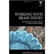 Working with Brain Injury: A primer for psychologists working in under-resourced settings by Coetzer; Rudi, 9781848723337