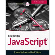 Beginning Javascript by McPeak, Jeremy, 9781118903339