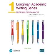 Longman Academic Writing Series 1 Sentences to Paragraphs, with Essential Online Resources by Butler, Linda, 9780134663340