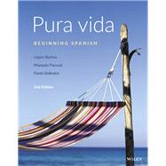 Pura vida Beginning Spanish by Lopez-Burton, Norma; Pascual, Marques; Ballester, Pardo, 9781119493341