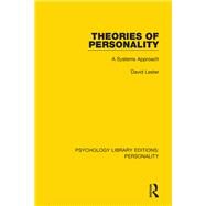 Theories of Personality by Lester, David, 9780367133344