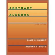Abstract Algebra, 3rd Edition by Dummit, David S.; Foote, Richard M., 9780471433347