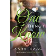 One Thing I Know A Novel by Isaac, Kara, 9781982103347