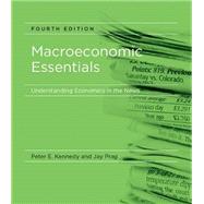 Macroeconomic Essentials by Kennedy, Peter E.; Prag, Jay, 9780262533348
