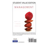 Management, Student Value Edition by Hitt, Michael A; Black, Stewart; Porter, Lyman W, 9780132553353