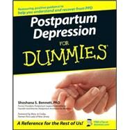 Postpartum Depression For Dummies by Bennett, Shoshana S.; Codey, Mary Jo, 9780470073353