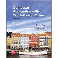 Computer Accounting with QuickBooks Online & Connect Access by Kay, Donna, 9781264163359