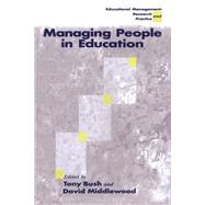 Managing People in Education by Tony Bush; David Middlewood, 9781853963360