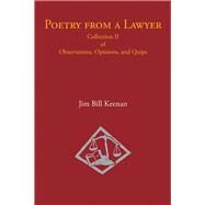 Poetry from a Lawyer by Keenan, Jim Bill, 9781984543363