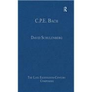C.P.E. Bach by Schulenberg,David, 9781472443373