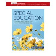 Special Education: Contemporary Perspectives for School Professionals [RENTAL EDITION] by Friend, Marilyn, 9780137523375