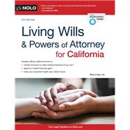 Living Wills & Powers of Attorney for California by Irving, Shae, 9781413323375