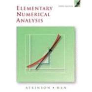 Elementary Numerical Analysis, 3rd Edition by Atkinson, Kendall; Han, Weimin, 9780471433378