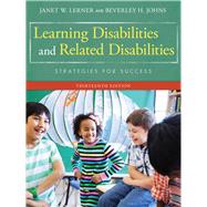 Learning Disabilities and Related Disabilities: Strategies for Success Loose-leaf + Mindtap by Janet W. Lerner; Beverley Johns, 9781337593380