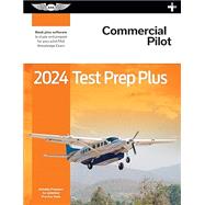 2024 Commercial Pilot Test Prep Plus Prepware by ASA Test Prep Board, 9781644253380