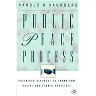 A Public Peace Process Sustained Dialogue to Transform Racial and Ethnic Conflicts by Saunders, Harold H., 9780312293383