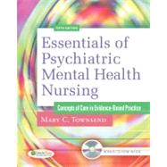 Essentials of Psychiatric Mental Health Nursing: Concepts of Care in Evidence-Based Practice (Book with CD-ROM) by Townsend, Mary C., 9780803623385