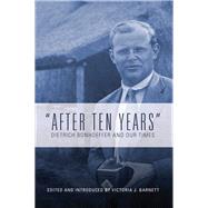 After Ten Years by Barnett, Victoria J., 9781506433387