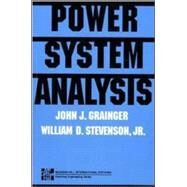 Power Systems Analysis by Grainger, John J.; Stevenson, William, Jr., 9780071133388