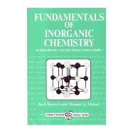 Fundamentals of Inorganic Chemistry : An Introductory Text for Degree Course Studies by Barrett, Jack, 9781898563389