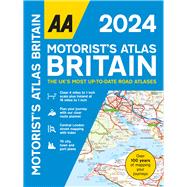 AA Motorists Atlas Britain 2024 Spiral by Publishing, AA, 9780749583392