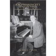 Rachmaninoff's Complete Songs by Sylvester, Richard D., 9780253353399