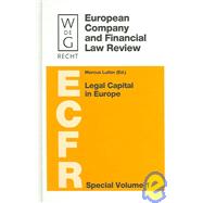 Legal Capital in Europe by Lutter, Marcus, 9783899493399